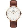 Daniel Wellington Classic 40 St Mawes RG White 0106DW