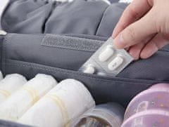 INNA Organizér na spodní prádlo do cestovní tašky pro kufr šedá barva