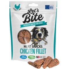 Brit DOG Let’s Bite Meat Snacks Chicken Fillet 300 g