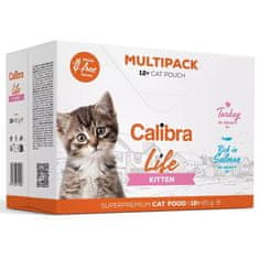 Calibra Cat Life kaps. Kitten Multipack in gravy 12x85g