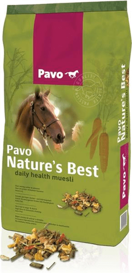 Pavo Muesli Natures Best 15kg