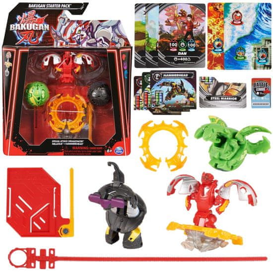 Spin Master BAKUGAN STARTOVACÍ SADA SPECIÁLNÍ ÚTOK S6