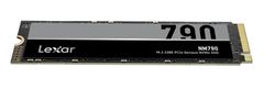 Lexar SSD NM790 PCle Gen4 M.2 NVMe - 4TB (čtení/zápis: 7400/6500MB/s)