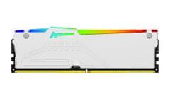 Kingston FURY Beast White DDR5 16GB 5600MT/s DIMM CL36 RGB EXPO