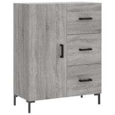 Vidaxl Skříň highboard šedá sonoma 69,5 x 34 x 180 cm kompozitní dřevo