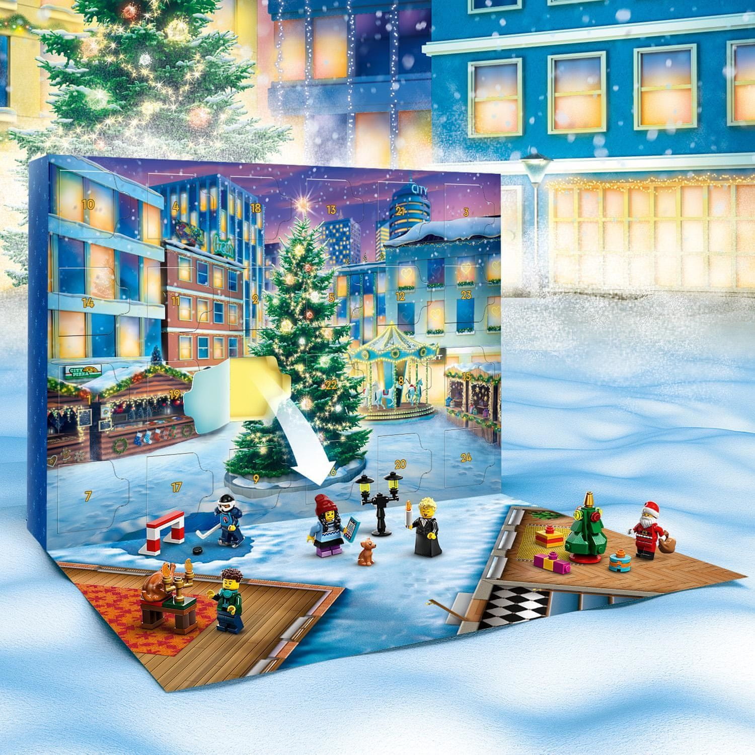 LEGO City 60381 Adventný kalendár