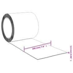 Vidaxl Závěs do dveří modrý 200 mm x 1,6 mm 50 m PVC