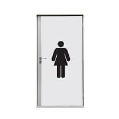 Jansen Display Door Wrap 80 cm Hygienické zařízení dámy černé