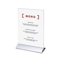 Jansen Display Elegantní menu stojánek na letáky formátu A4 vertikální