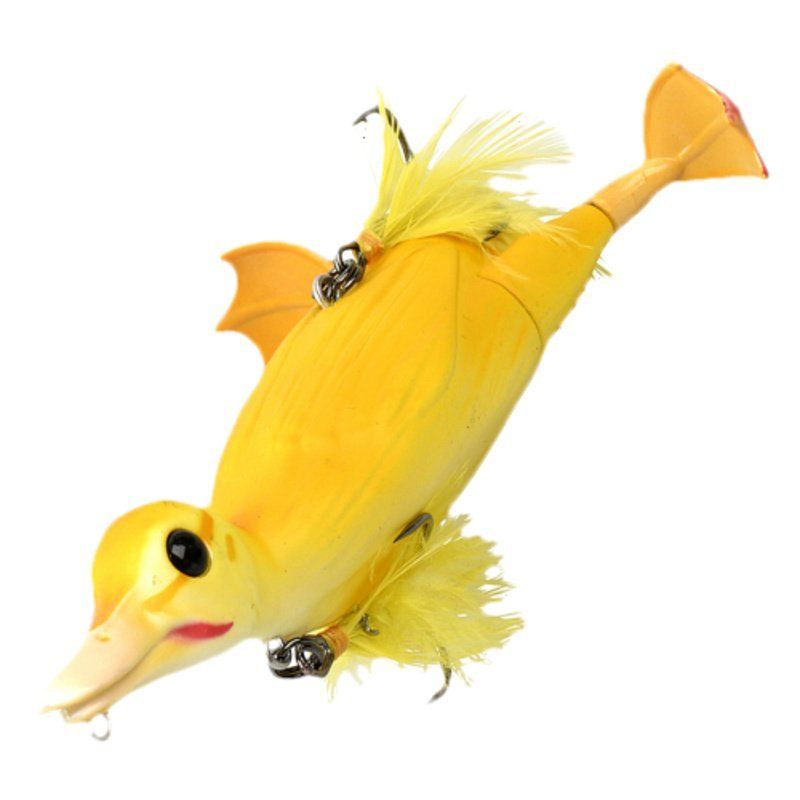 Утка Savage Gear 3D Suicide Duck 105 02-Yellow, арт. 53731