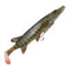 Savage Gear Ripper 4D Pike Shad - Striped Pike 61786