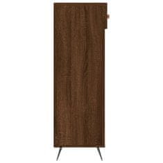 Greatstore Botník hnědý dub 60 x 35 x 105 cm kompozitní dřevo