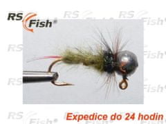 RS Fish Jig - barva olivová