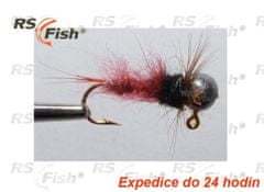 RS Fish Jig - barva červená