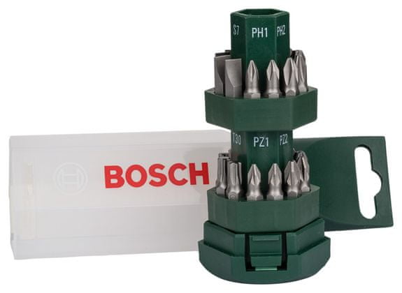 Bosch sada šroubovacích bitů 25-dilná Big Bit (2607019503)