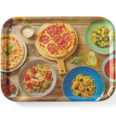 shumee Protiskluzový podnos pro podávání chutných pizzových těstovin 330 x 430 mm - Hendi 508015