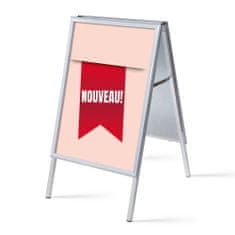 Jansen Display Set reklamního áčka A1, Novinka, červený, francouzština