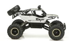 OEM RC Rock Crawler 1:12 4WD METAL stříbrný