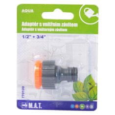 Adaptér s vnitřním závitem 1/2" + 3/4" AQUA