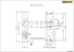 Číslo domovní č.6 95mm nerez