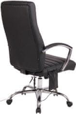 Masážní kancelářská židle Valais - umělá kůže | černá