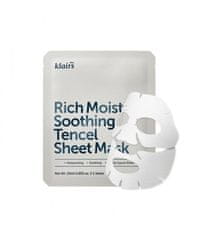 Klairs KLAIRS Plátýnková maska Rich Moist Soothing Tencel Sheet Mask