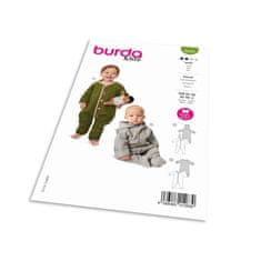 Burda Střih Burda 9235 - Overal, kombinéza pro miminka