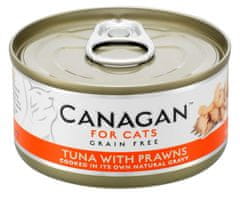 Canagan Cat konz. - Tuňák a krevety 75 g