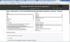 kltools Ross-Tech VIS - online databáze diagnostických postupů pro koncern VW
