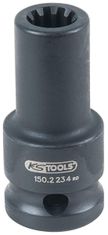 KS Tools Nástrčná hlavice, klíč na brzdové třmeny 1/2", 11,5 mm, 10hranný - 150.2234