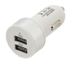 Compass Zástrčka 2xUSB 5V/2100mA 12/24V