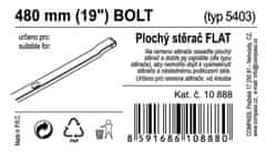 Compass Stěrač FLAT BULK (BOLT) 19"/480mm