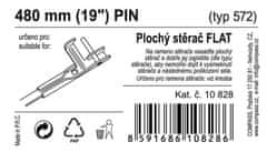 Compass Stěrač FLAT BULK (PIN) 19"/480mm