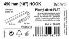 Compass Stěrač FLAT BULK (HOOK) 18"/450mm