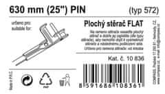 Compass Stěrač FLAT BULK (PIN) 25"/630mm