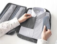 INNA Organizér do cestovní tašky na košile a kravaty na cesty šedá barva