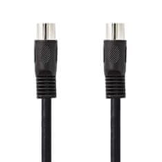 Northix Audio kabel, 2x 5pin DIN - 1m 
