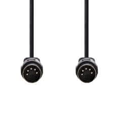 Northix Audio kabel, 2x 5pin DIN - 1m 