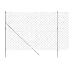 Vidaxl Drátěné pletivo stříbrné 2,2 x 25 m