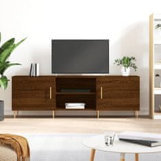 Vidaxl TV skříňka hnědý dub 150 x 30 x 50 cm kompozitní dřevo