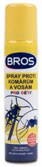 BROS repelent spray pro děti proti komárům a vosám 90 ml