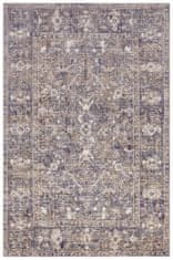 NOURISTAN AKCE: 80x120 cm Kusový koberec Cairo 105588 Port Said Cream Blue – na ven i na doma 80x120