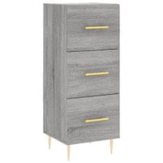 Vidaxl Skříň highboard šedá sonoma 34,5 x 34 x 180 cm kompozitní dřevo