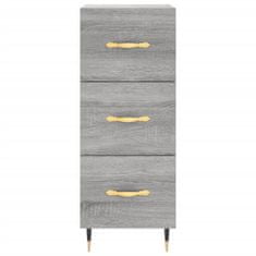 Vidaxl Skříň highboard šedá sonoma 34,5 x 34 x 180 cm kompozitní dřevo