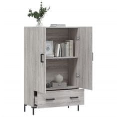 Vidaxl Skříň highboard šedá sonoma 69,5 x 31 x 115 cm kompozitní dřevo