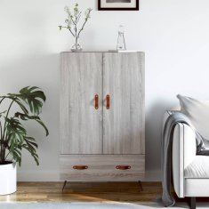 Vidaxl Skříň highboard šedá sonoma 69,5 x 31 x 115 cm kompozitní dřevo