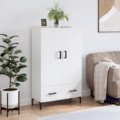 Vidaxl Skříň highboard bílá 69,5 x 31 x 115 cm kompozitní dřevo