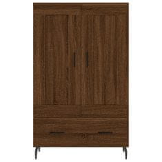 Vidaxl Skříň highboard hnědý dub 69,5 x 31 x 115 cm kompozitní dřevo