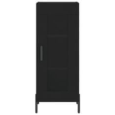 Vidaxl Skříň highboard černá 34,5 x 34 x 180 cm kompozitní dřevo