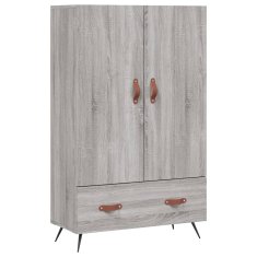 Vidaxl Skříň highboard šedá sonoma 69,5 x 31 x 115 cm kompozitní dřevo